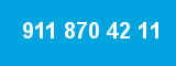 911 870 42 11 911 870 42 11